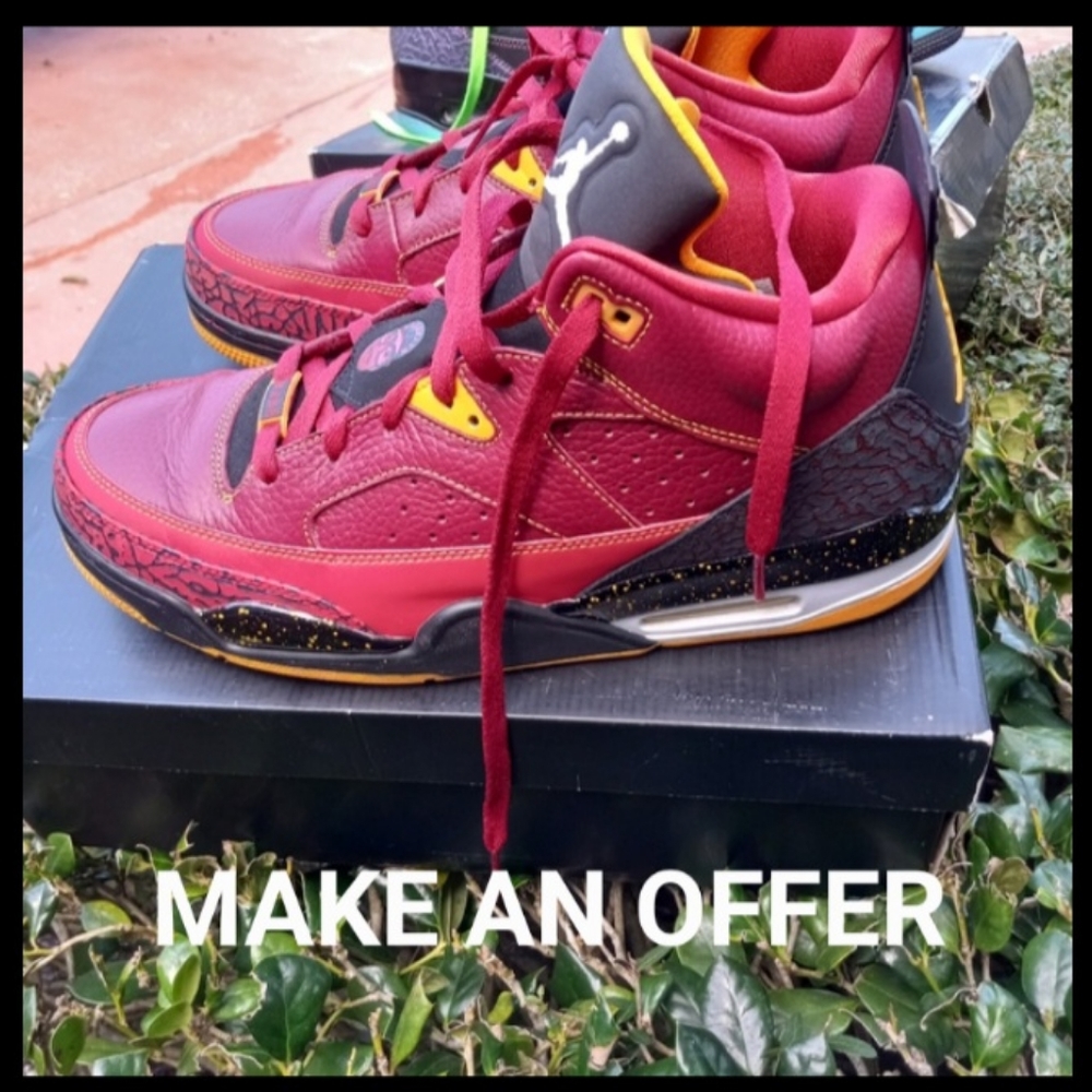 Vintage AIR JORDAN SON OF MARS LOW 'HAWKS' mint condition size 12
